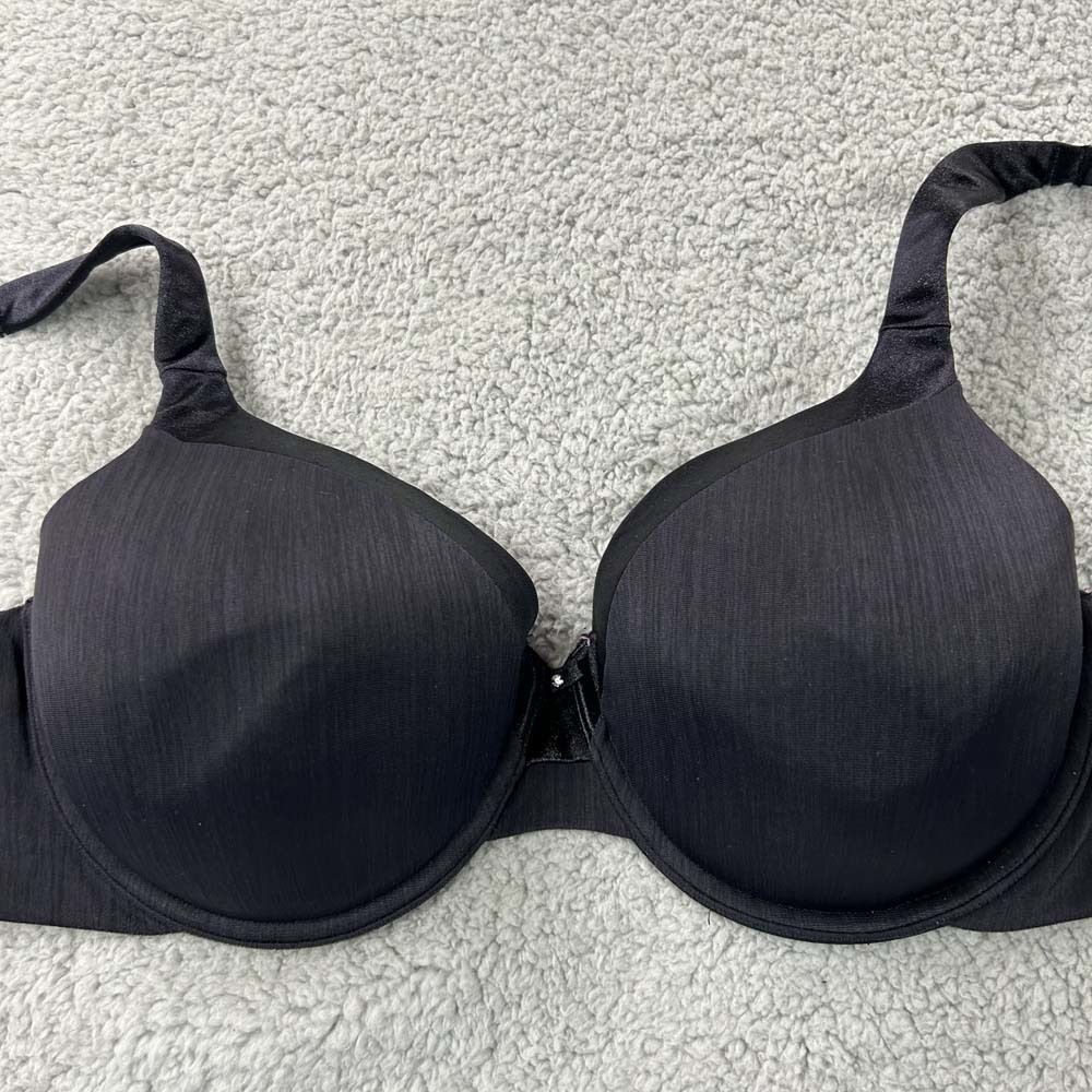 Vanity Fair Bra 38D T-Shirt Bra 76338 Illumination Support Satin trim